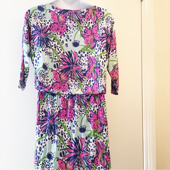 EUC Lilly Pulitzer BOHO Casual Dress Size:Medium - Picture 7 of 11